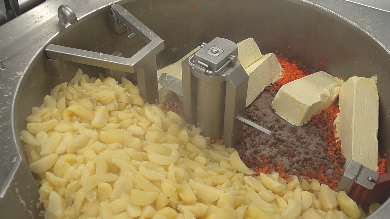 Gernal tilting cooking kettle for mashed potatoes